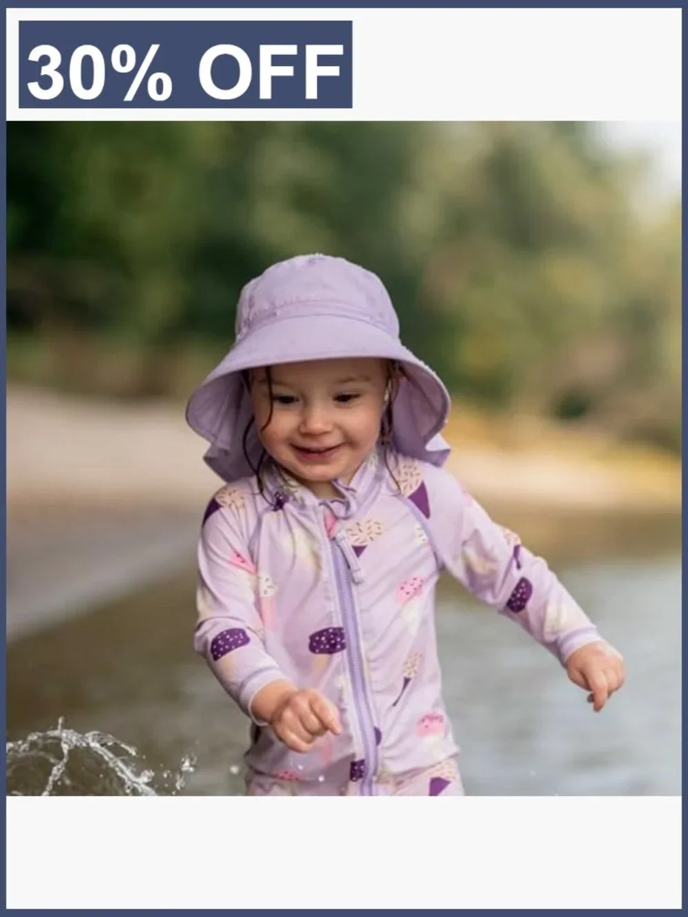 Kids Wide Brim UPF 50+ Quick-Dry Sun Hat Adjustable Toddler